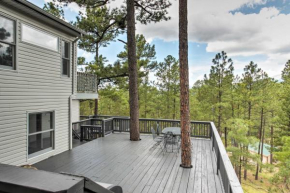 Spacious Hideaway in Ruidoso with Multi-Level Deck!